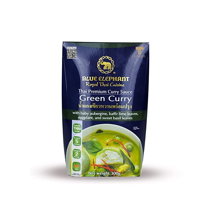 BLUE ELEPHANT ROYAL THAI CUISINE: Thai Premium Green Curry Sauce, 10.6 oz - #tag1# - #tag2#