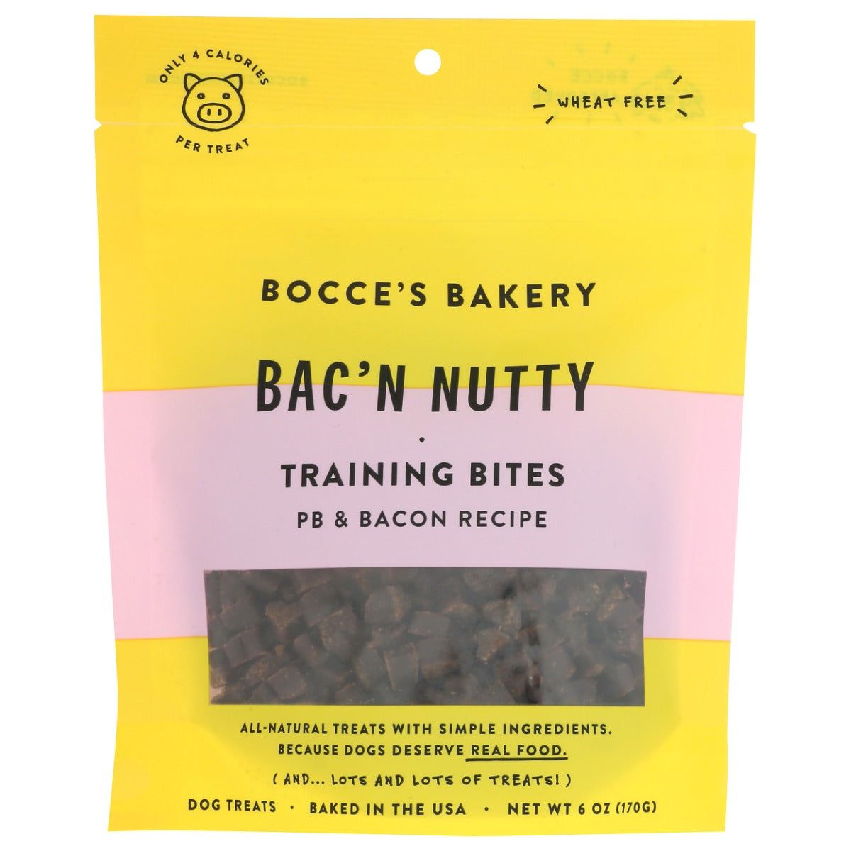 BOCCES BAKERY: Peanut Butter Bacon Recipe Training Bites, 6 oz - #tag1# - #tag2#