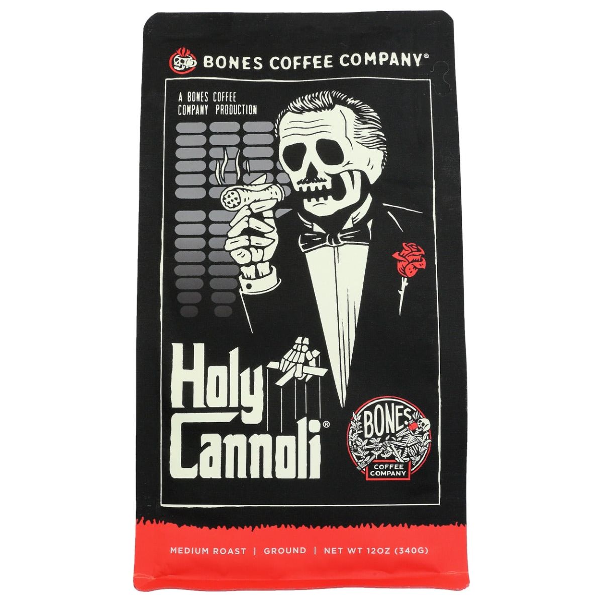 BONES COFFEE COMPANY: Coffee Grnd Holy Cannoli, 12 oz - #tag1# - #tag2#