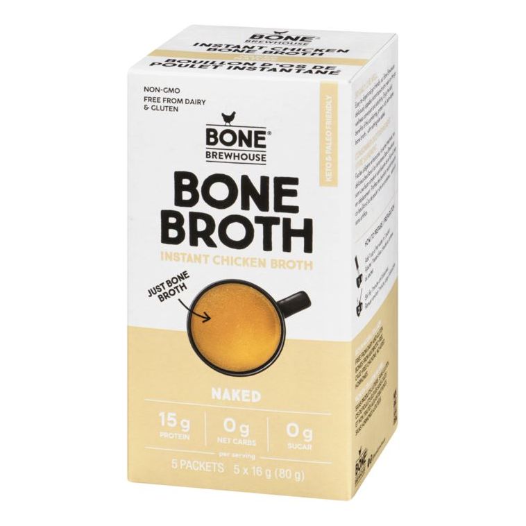 BONE BREWHOUSE: Naked Chicken Bone Broth, 2.82 oz - #tag1# - #tag2#
