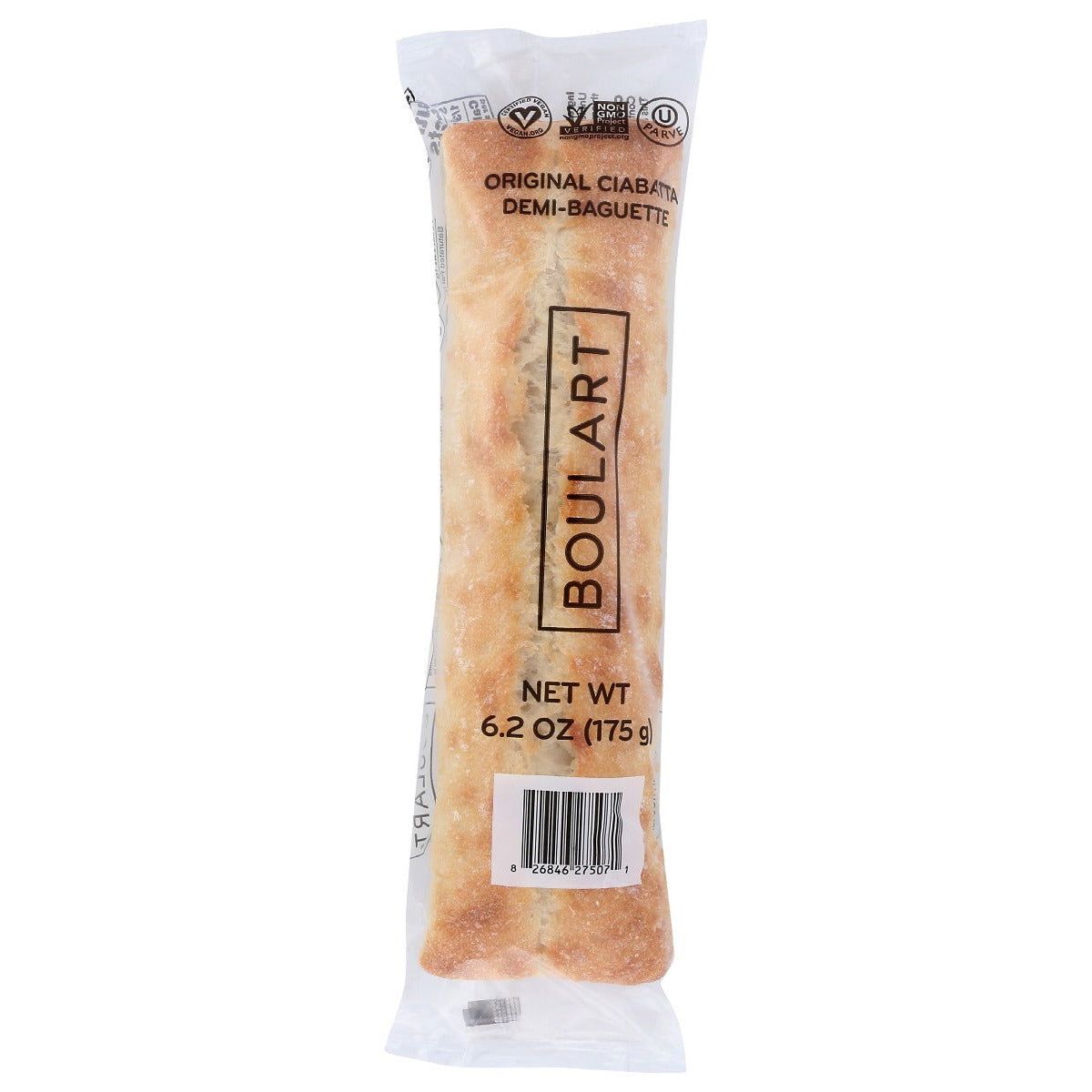 BOULART: Baguette Ciabatta Demi Original, 6.2 oz - #tag1# - #tag2#