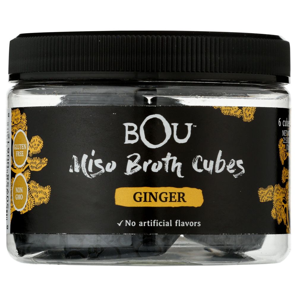 BOU BRANDS: Broth Cube Miso Ginger, 2.53 oz - #tag1# - #tag2#