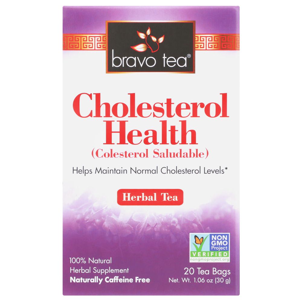BRAVO TEAS: Tea Chlesterol Health, 20 BG - #tag1# - #tag2#