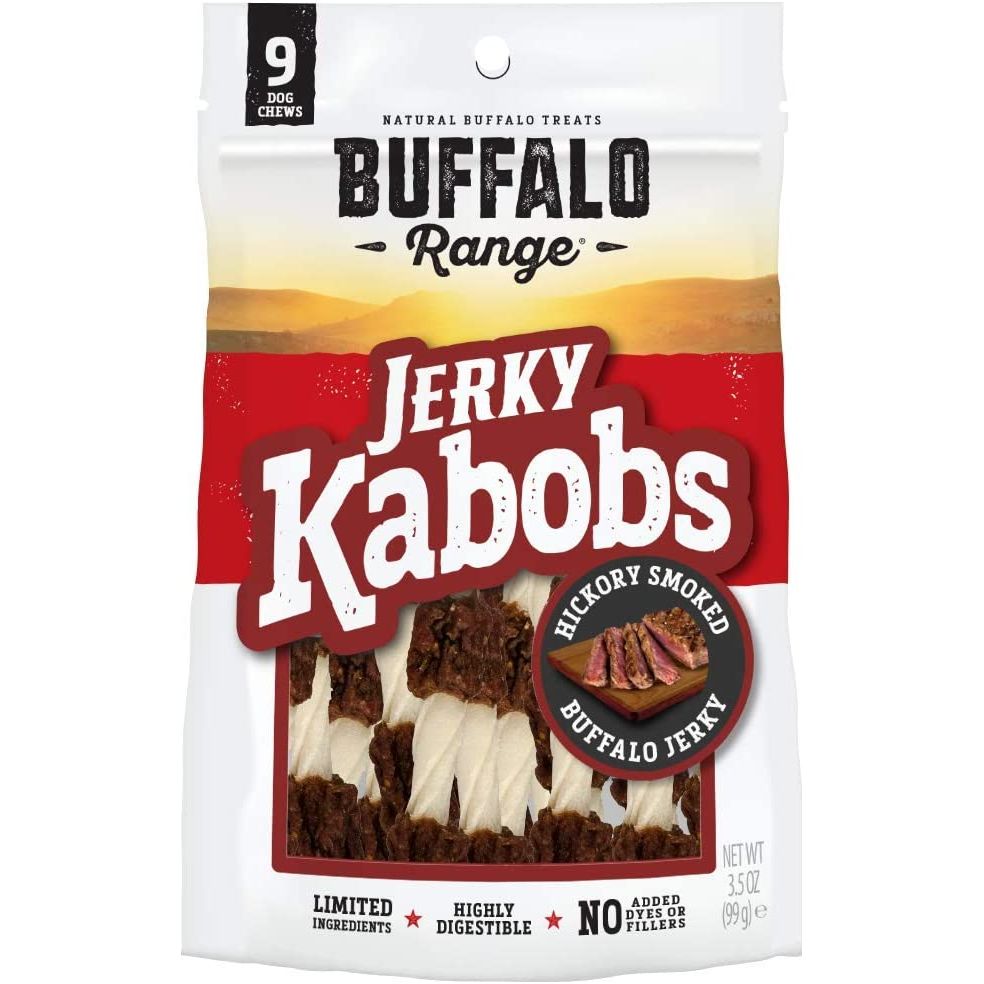 BUFFALO RANGE: Jerky Kabob Smoked 9Pc, 3.5 oz - #tag1# - #tag2#