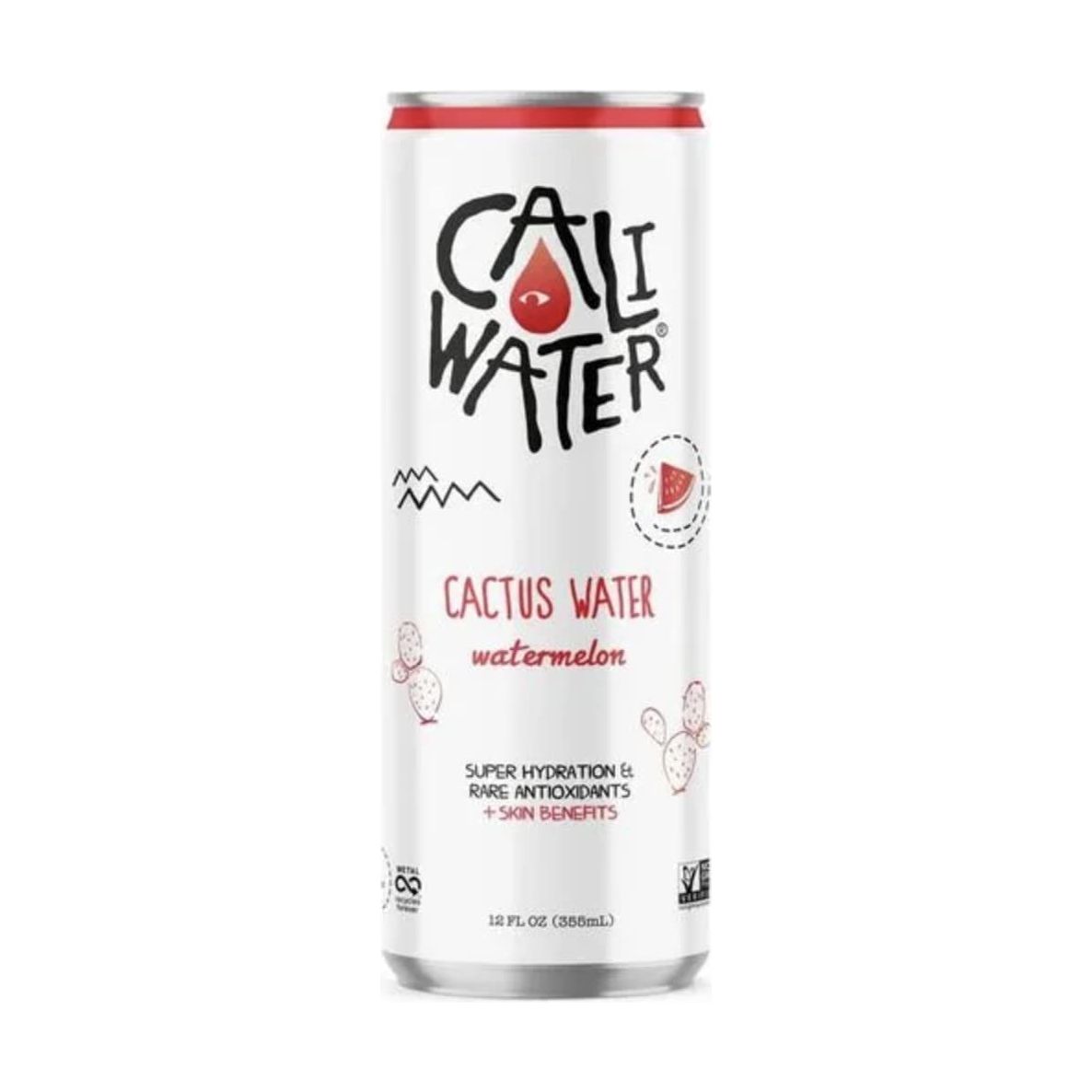 CALIWATER: Water Cactus Watermelon, 12 fo - #tag1# - #tag2#