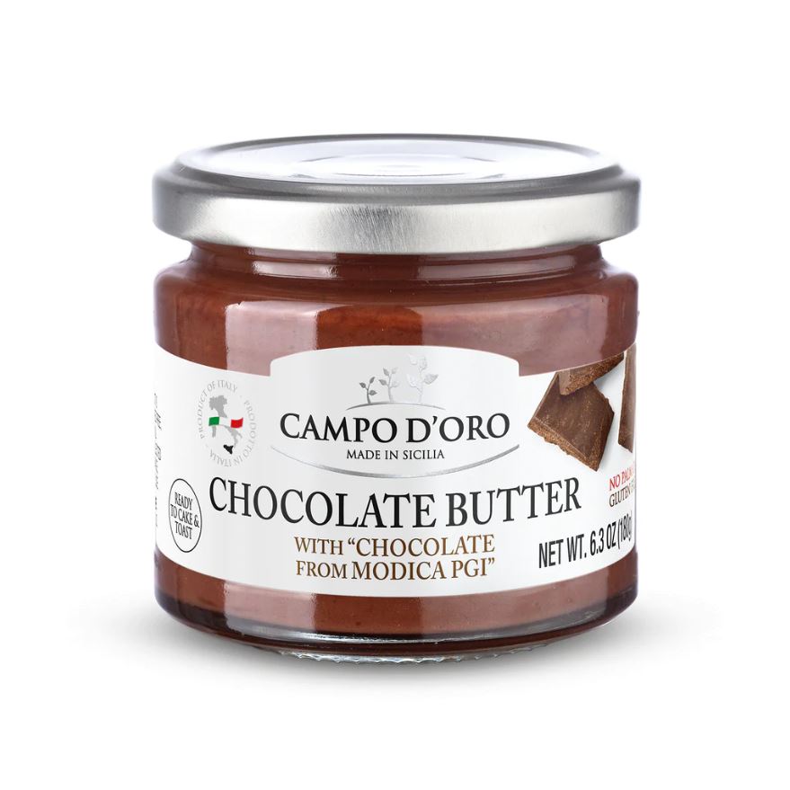 CAMPO DORO: Chocolate Butter, 6.3 oz - #tag1# - #tag2#