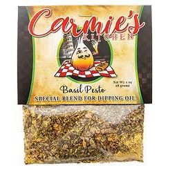 CARMIES KITCHEN: Oil Basil Pesto Dipping, 1 oz - #tag1# - #tag2#