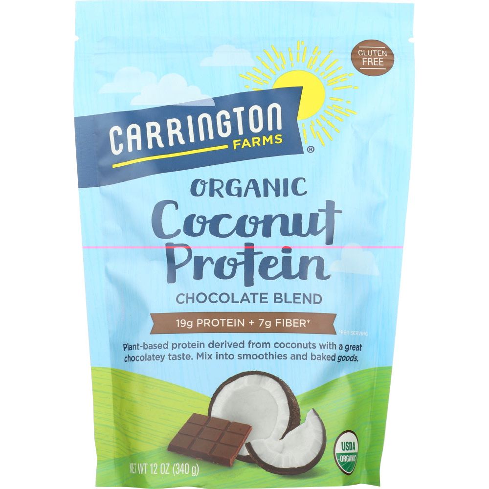 CARRINGTON FARMS: Organic Coconut Protein Chocolate Blend, 12 oz - #tag1# - #tag2#