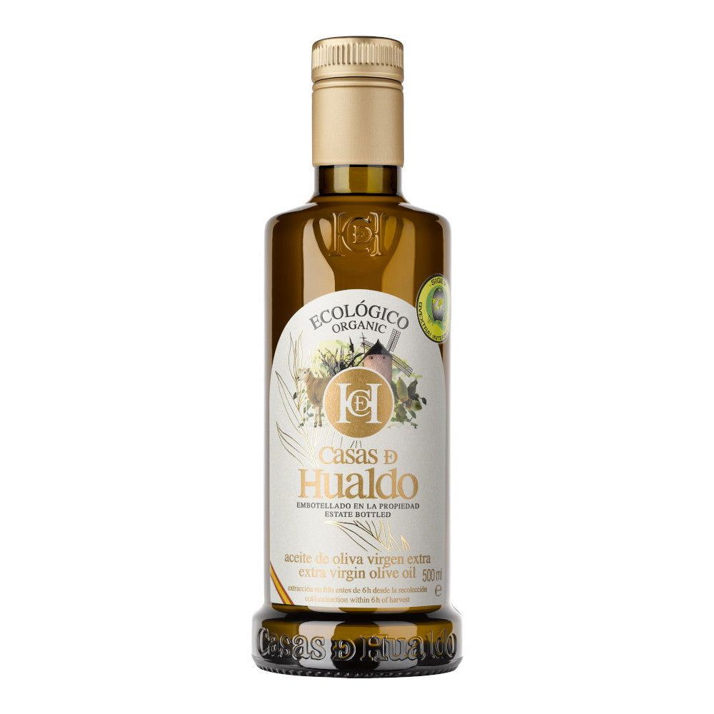 CASAS DE HUALDO: Organic Extra Virgin Olive Oil, 16.9 oz - #tag1# - #tag2#