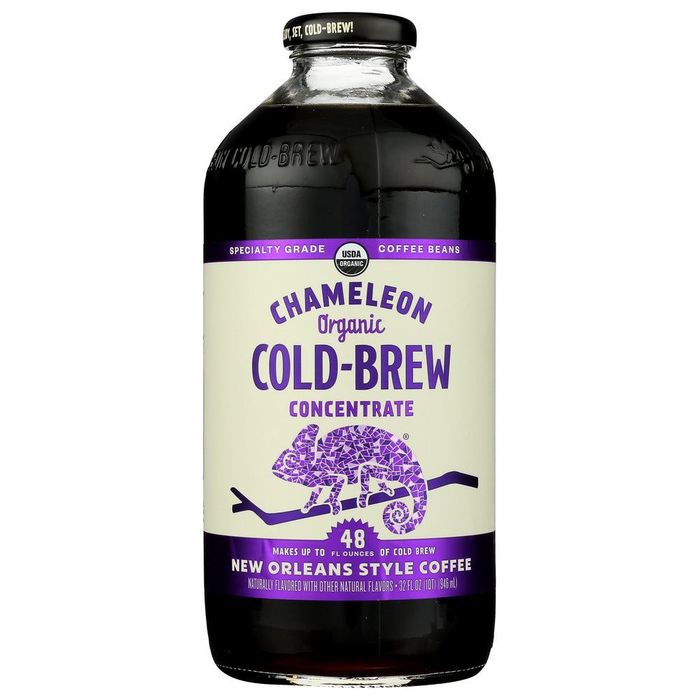 CHAMELEON COLD BREW: New Orleans Style Cold Brew Coffee Concentrate, 32 oz - #tag1# - #tag2#