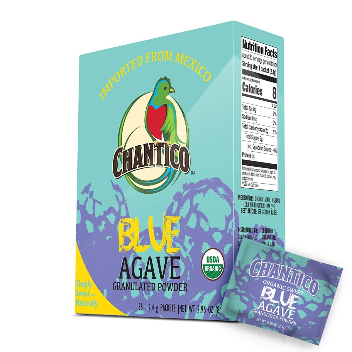 CHANTICO AGAVE: Agave Blue Grnlted Pwder, 35 ea - #tag1# - #tag2#