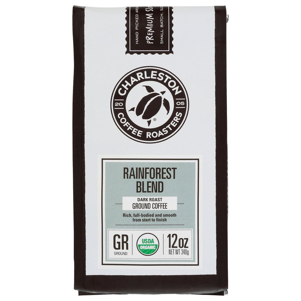 CHARLESTON COFFEE ROASTER: Rainforest Blend Coffee, 12 oz - #tag1# - #tag2#