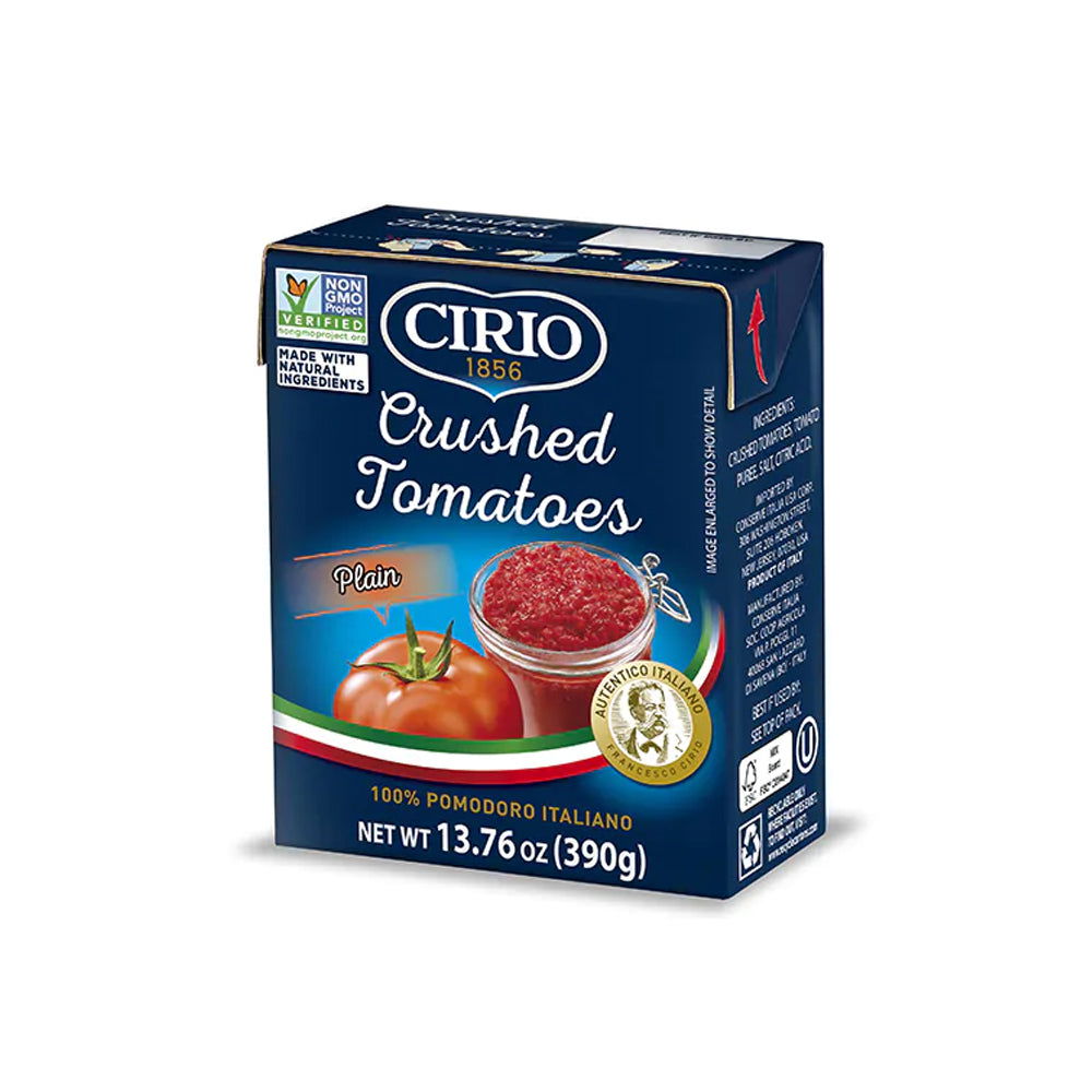 CIRIO: Crushed Tomatoes Plain, 13.76 oz - #tag1# - #tag2#