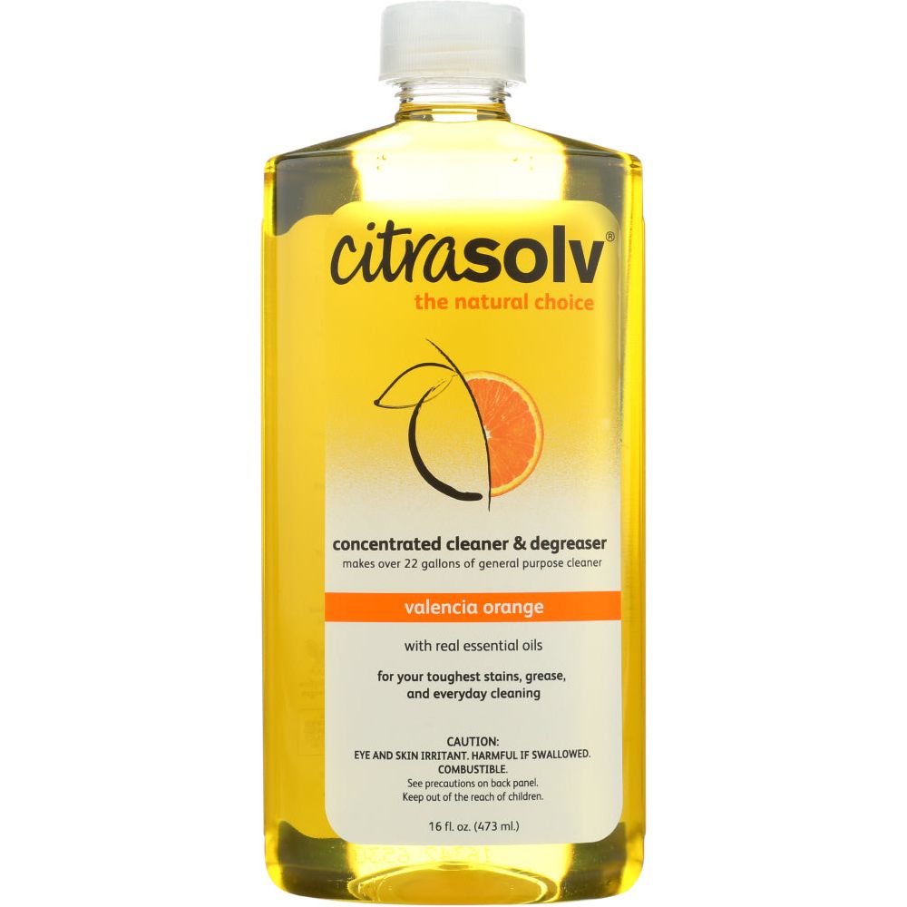 CITRASOLV: Concentrate Cleaner & Degreaser Valencia Orange, 16 oz - #tag1# - #tag2#