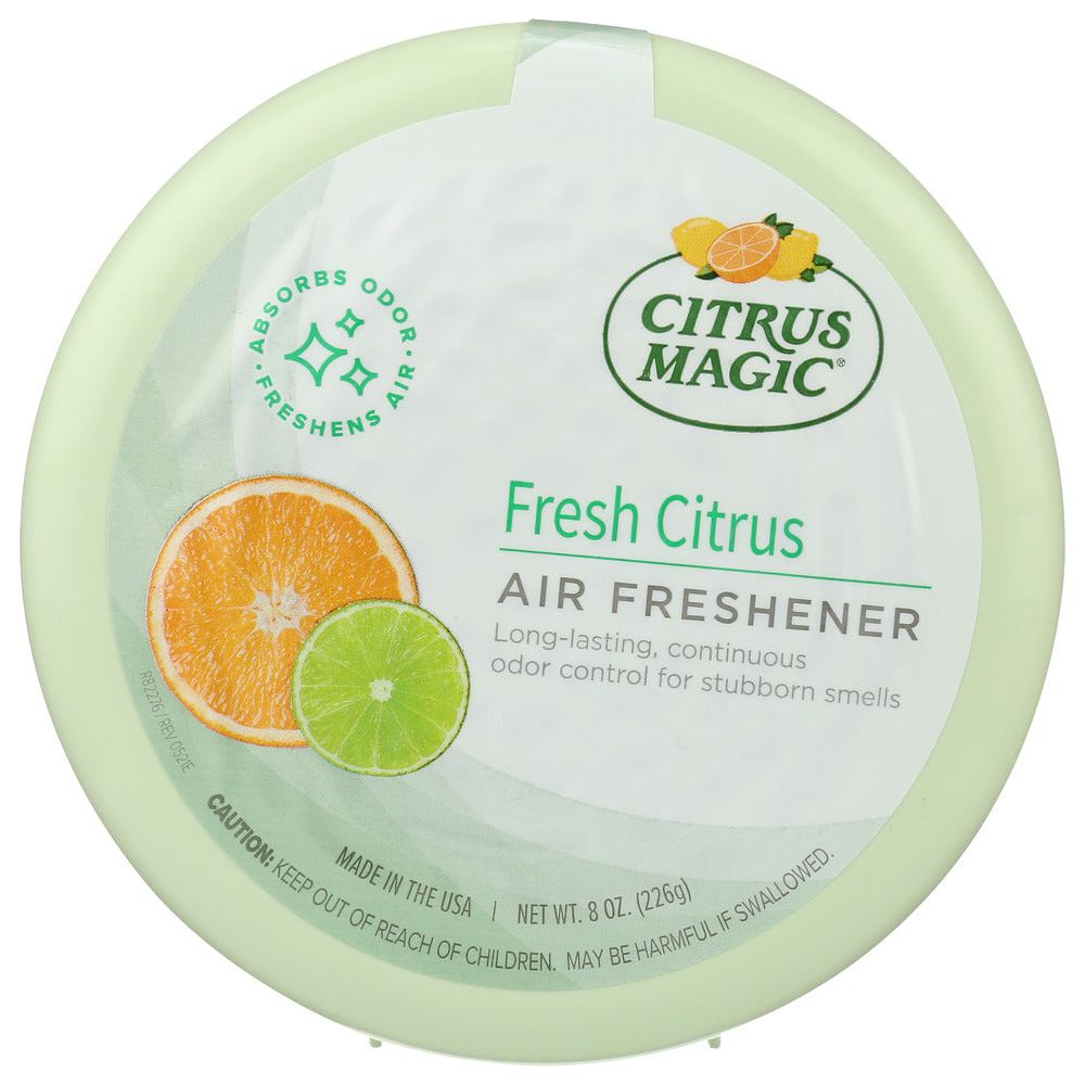 CITRUS MAGIC: Solid Air Freshener Fresh Citrus, 8 oz - #tag1# - #tag2#
