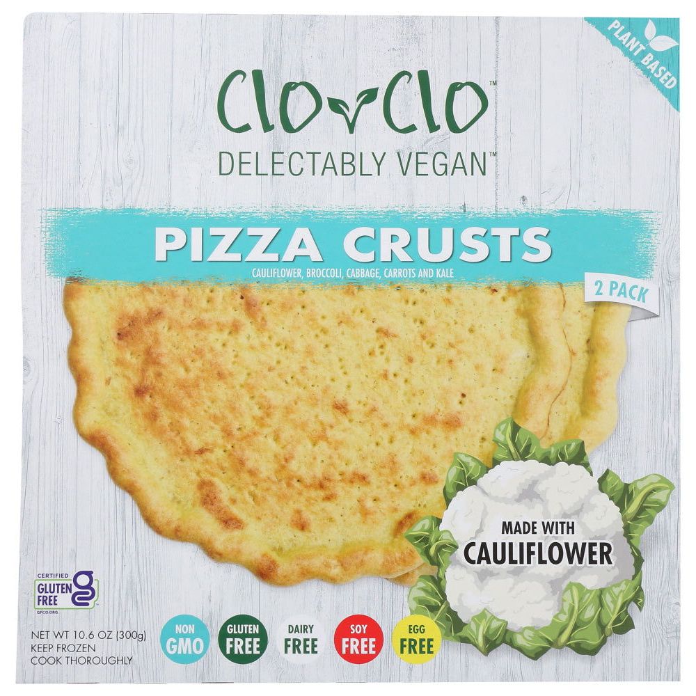 CLO-CLO VEGAN FOODS: Pizza Crust 2Pk, 10.6 oz - #tag1# - #tag2#