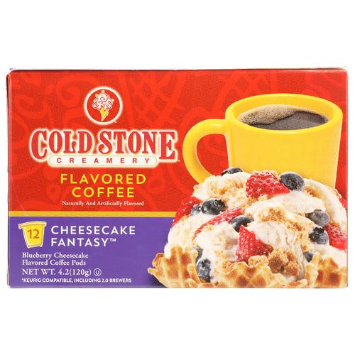 COLD STONE CREAMERY COFFE: Coffee Cheesecake Fantasy, 12 PK - #tag1# - #tag2#