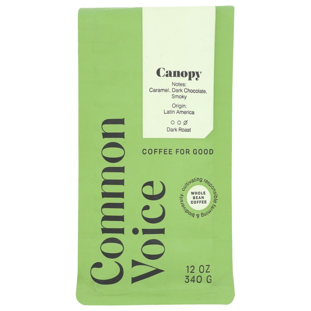 COMMON VOICE COFFEE CO: Canopy Dark Roast Coffee, 12 oz - #tag1# - #tag2#