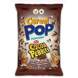COOKIE POP POPCORN: Cereal Pop Cocoa Pebbles, 5.25 OZ - #tag1# - #tag2#