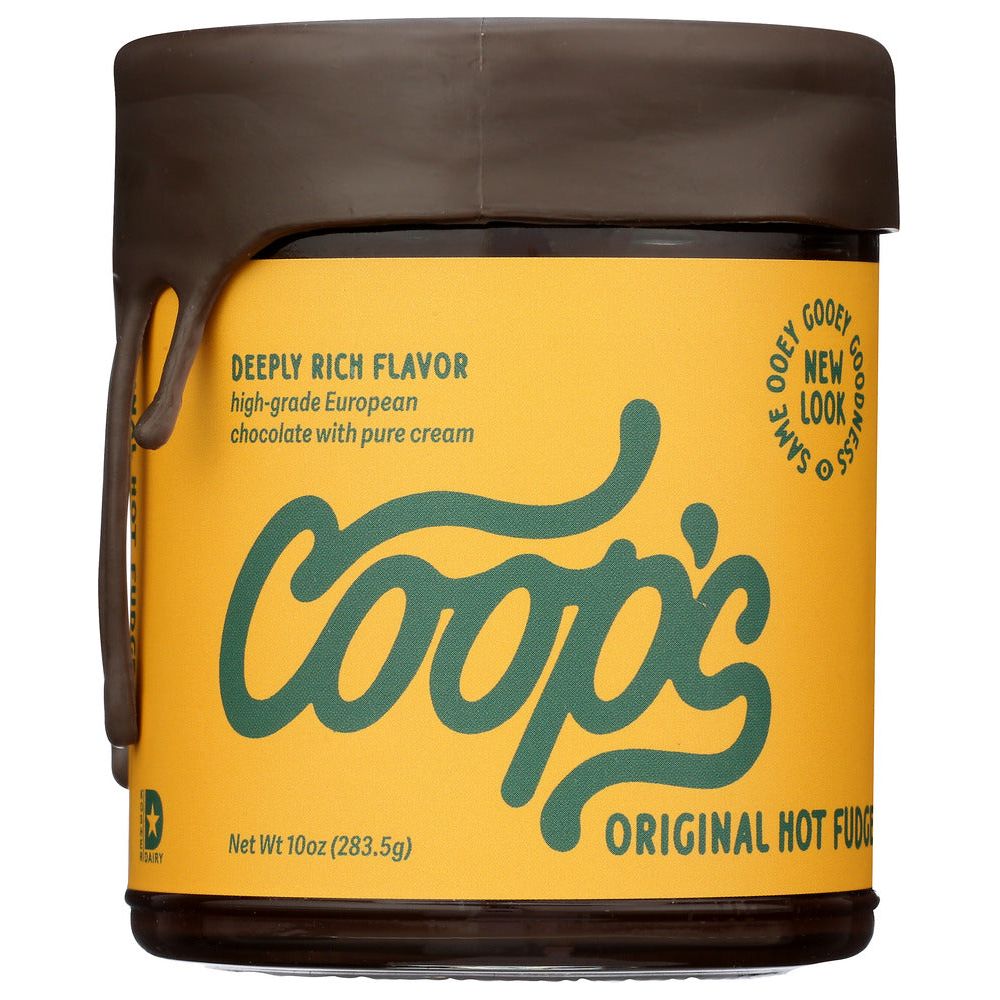 COOPS MICROCREAMERY: Original Hot Fudge, 10.6 oz - #tag1# - #tag2#