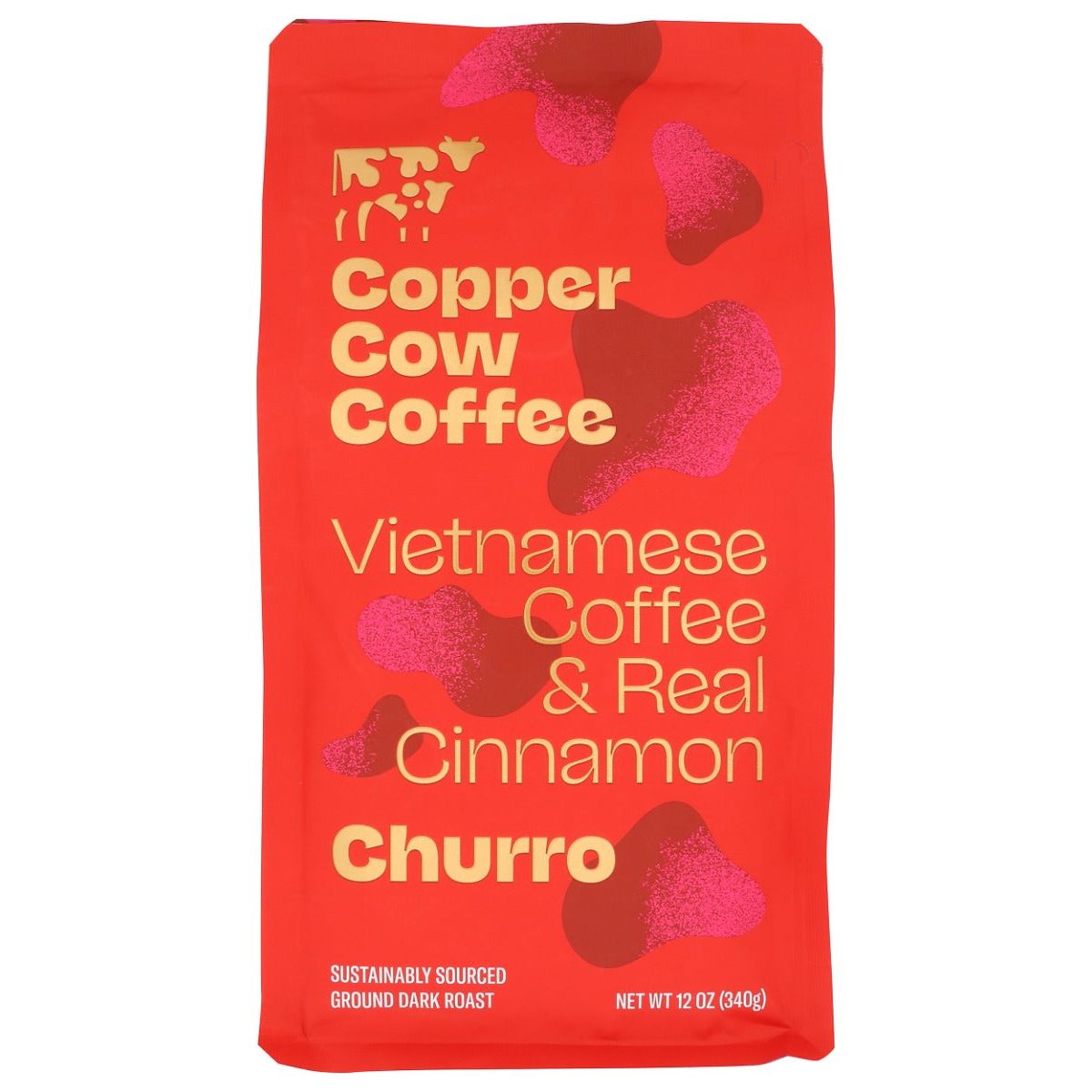 COPPER COW COFFEE: Churro Ground Vietnamese Coffee, 12 oz - #tag1# - #tag2#