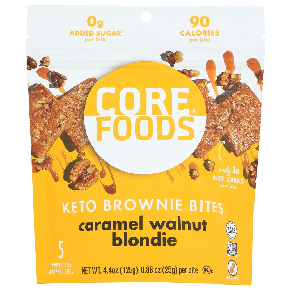 CORE FOODS: Bites Brwni Car Wal Blnd, 4.4 oz - #tag1# - #tag2#