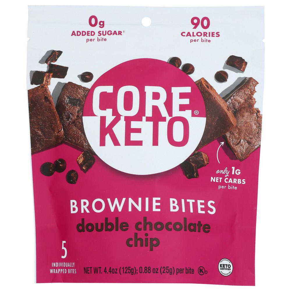 CORE FOODS: Bites Brwni Dbl Cho Chp, 4.4 oz - #tag1# - #tag2#