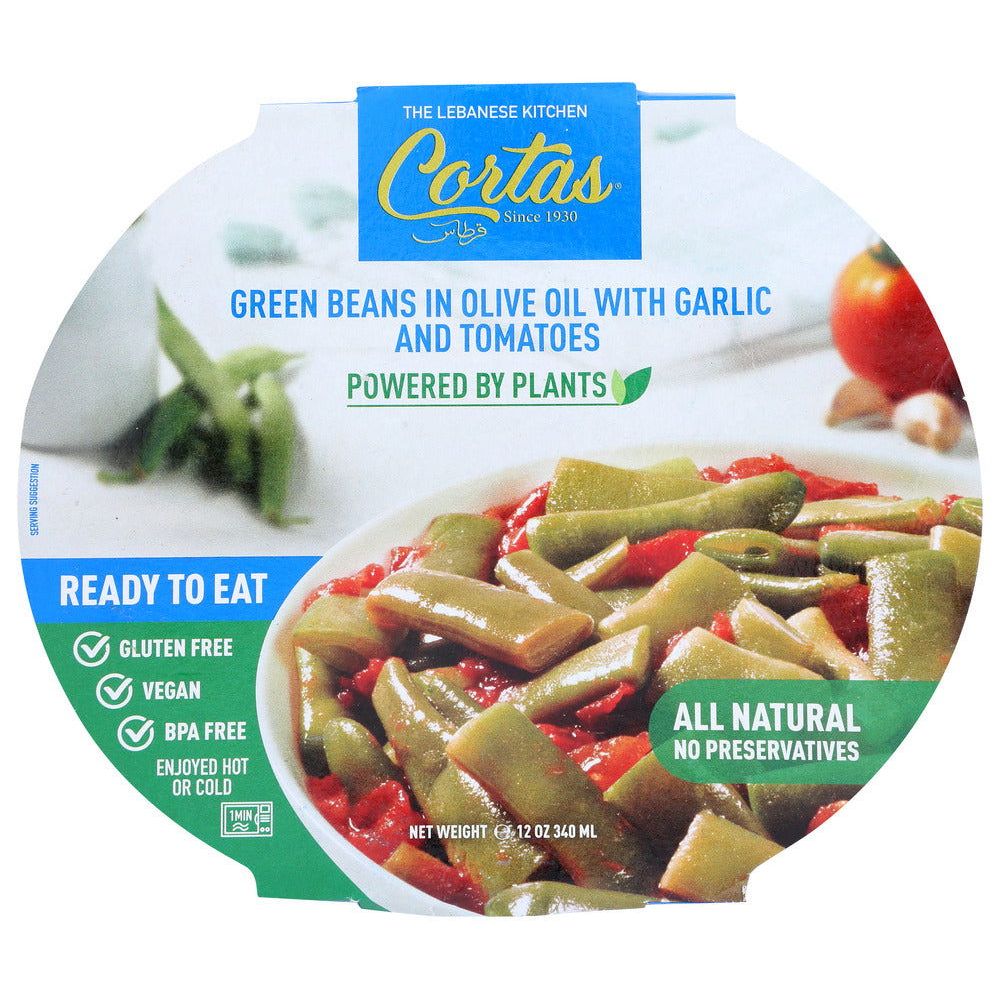 CORTAS: Entree Grnbeans Oil Tomat, 12 oz - #tag1# - #tag2#