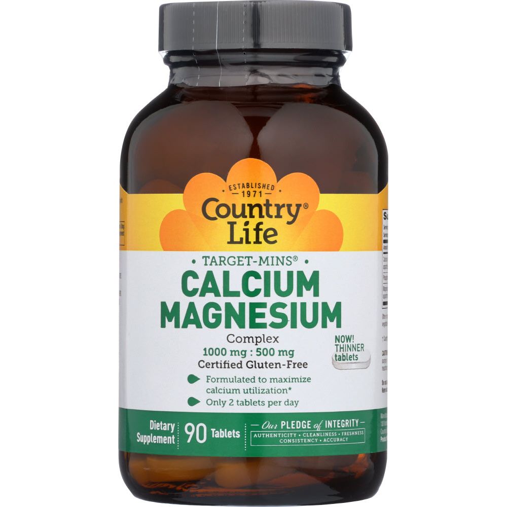 COUNTRY LIFE: Tm Cal Mag 1000Mg, 90 tb - #tag1# - #tag2#