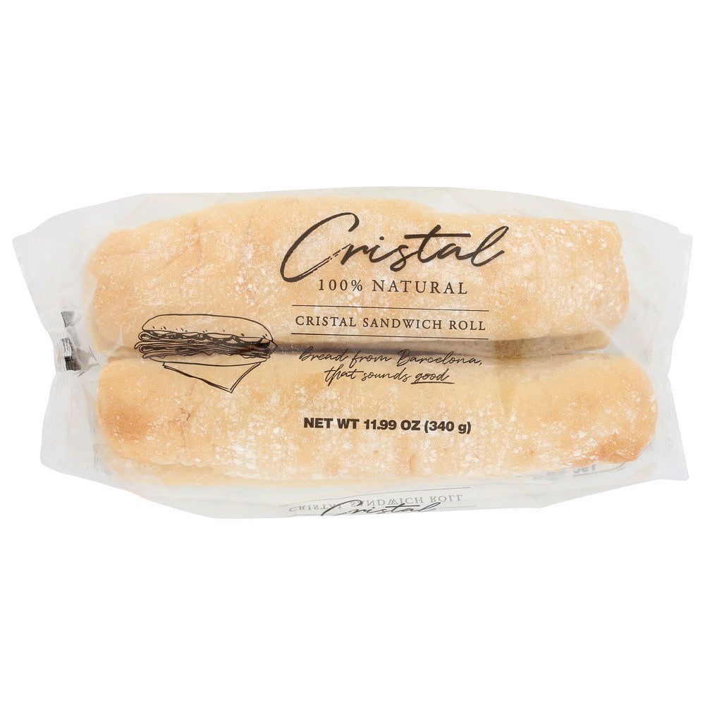 CRISTAL: Sandwich Rolls Sliced, 11.99 oz - #tag1# - #tag2#