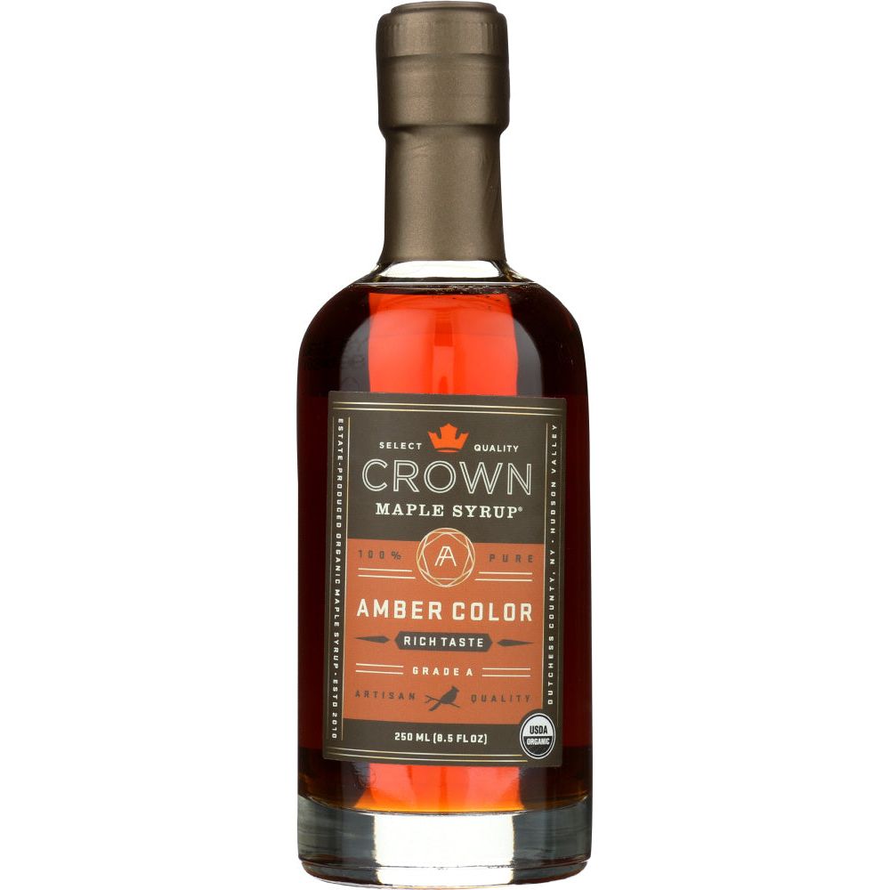 CROWN MAPLE: Syrup Mple Ambr Clr, 8.5 fo - #tag1# - #tag2#