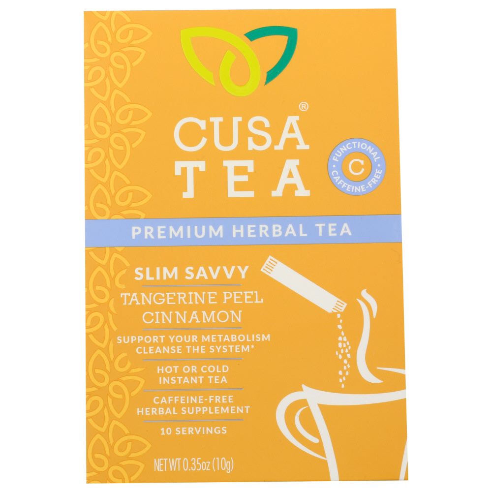 CUSA TEA: Tea Slim Savvy Herbal, 10 ea - #tag1# - #tag2#