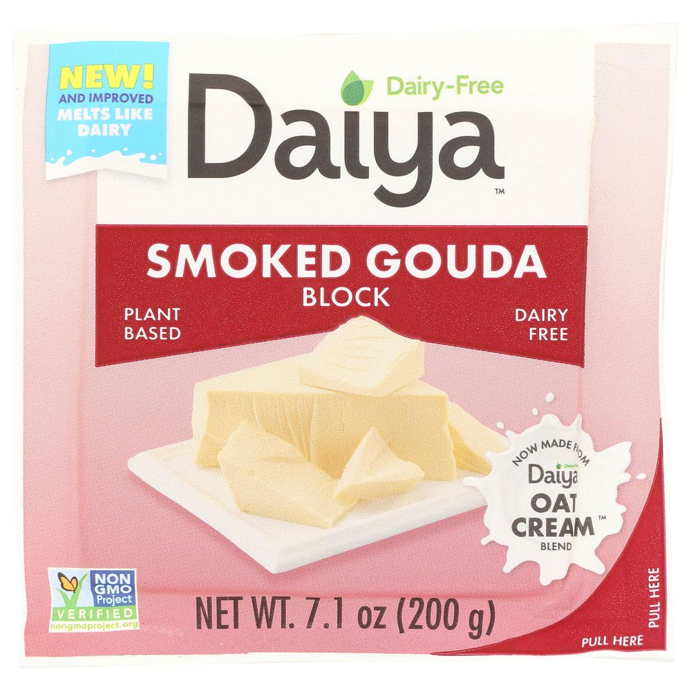 DAIYA: Smoked Gouda Cheese Block, 7.1 oz - #tag1# - #tag2#