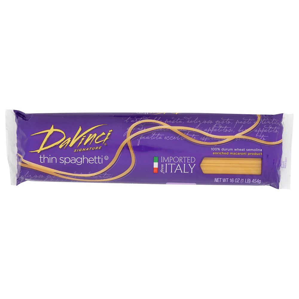 DAVINCI: Thin Spaghetti Pasta, 16 Oz - #tag1# - #tag2#