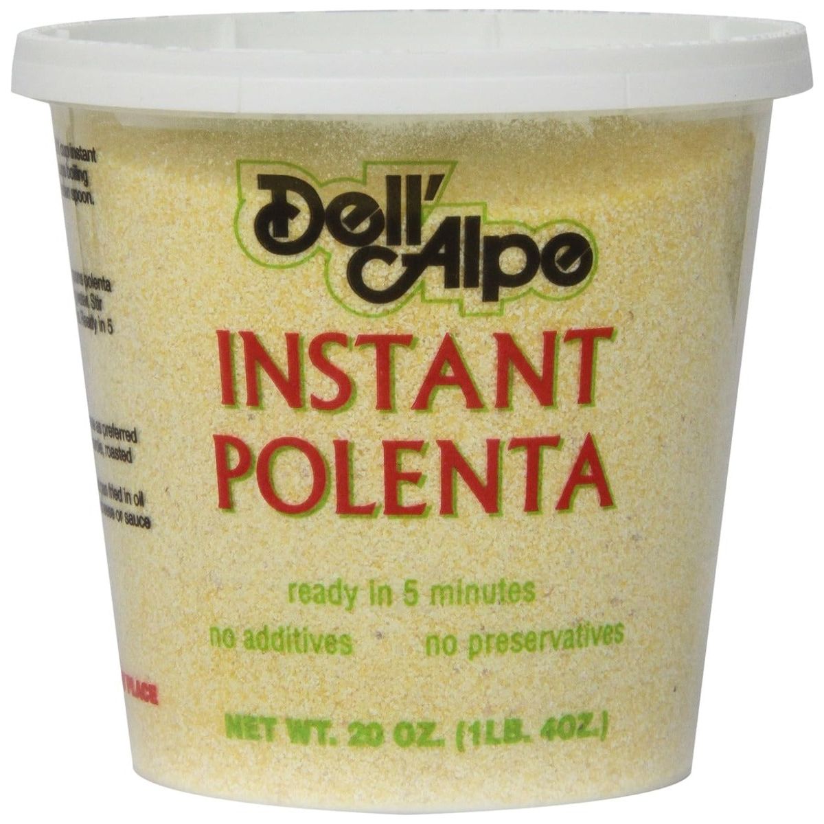 DELL ALPE: Instant Polenta, 20 oz - #tag1# - #tag2#