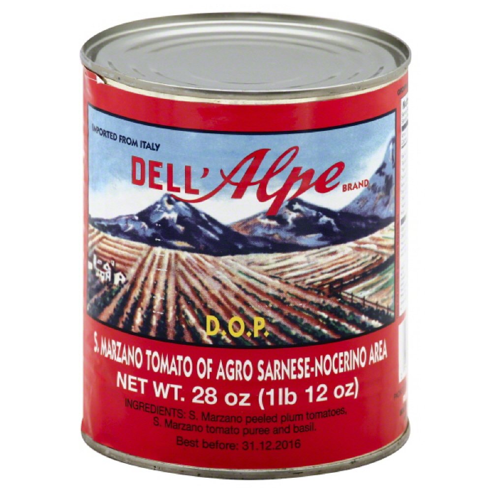 DELL ALPE: San Marzano Tomato Of Agro Sarnese Nocerino, 28 oz - #tag1# - #tag2#