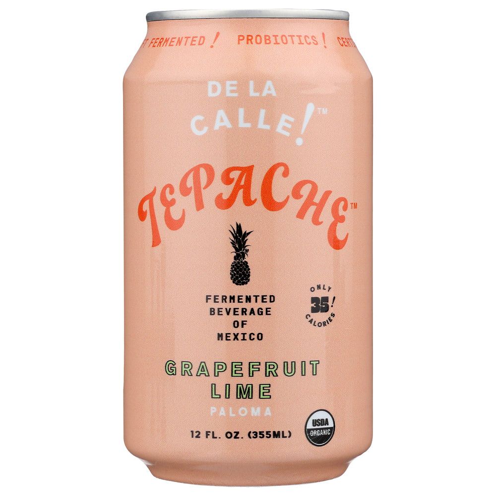 DE LA CALLE: Tepache Grapefruit Lime, 12 oz - #tag1# - #tag2#