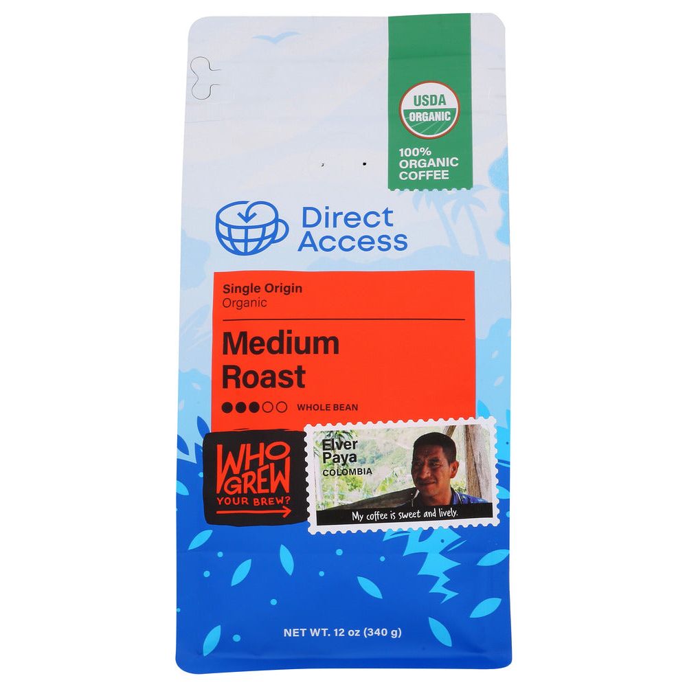 DIRECT ACCESS: Coffee Wb Medium Org, 12 oz - #tag1# - #tag2#