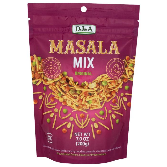 DJ&A: Snack Masala Mix Original, 7 oz - #tag1# - #tag2#