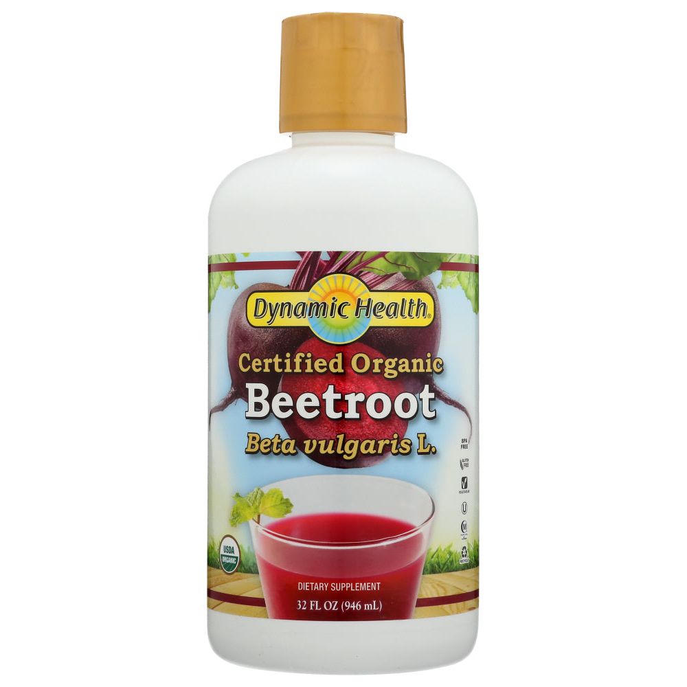 DYNAMIC HEALTH: Organic Beetroot Juice, 32 oz - #tag1# - #tag2#