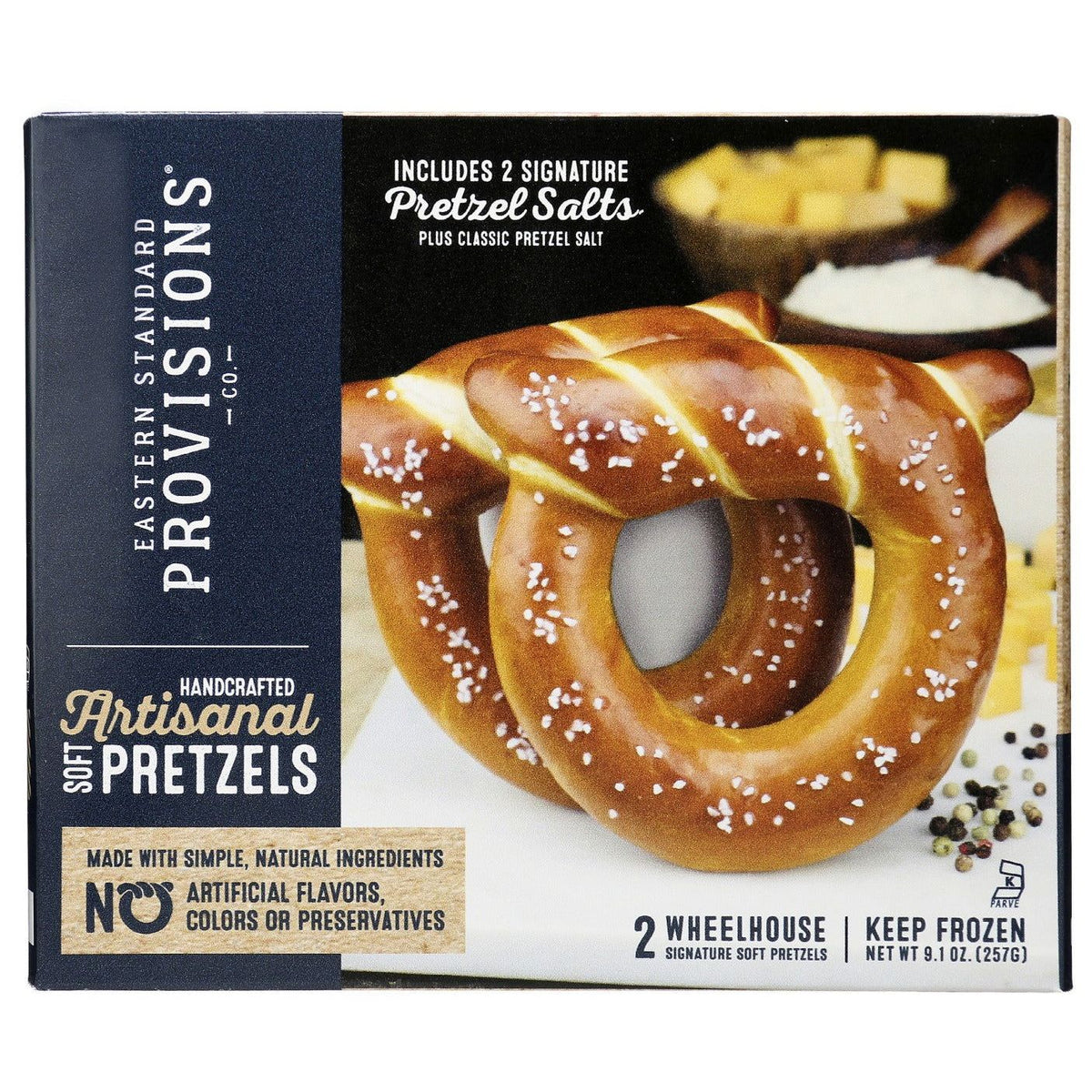 EASTERN STANDARD PROVISIONS: 2 Wheelhouse Signature Soft Pretzel, 9.1 oz - #tag1# - #tag2#