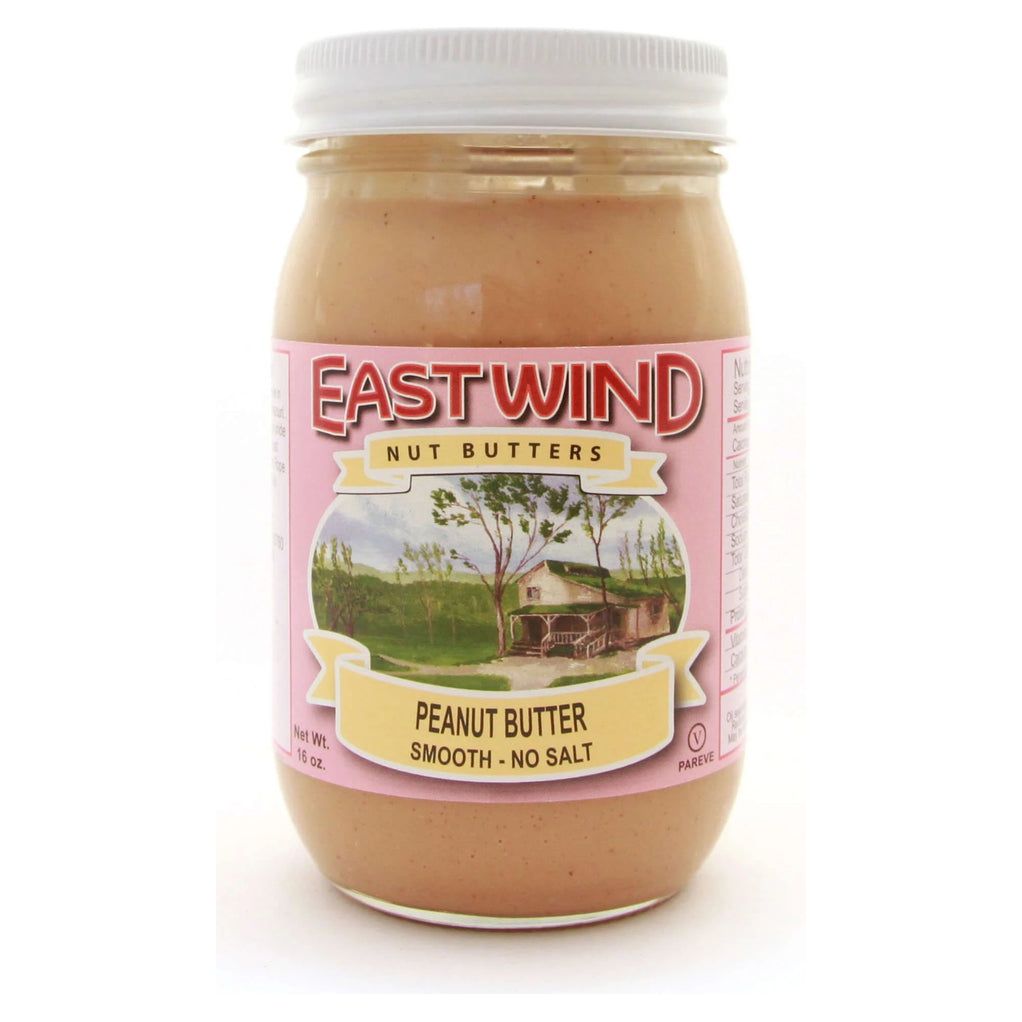 EAST WIND: Peanut Butter Smooth No Salt, 16 oz - #tag1# - #tag2#