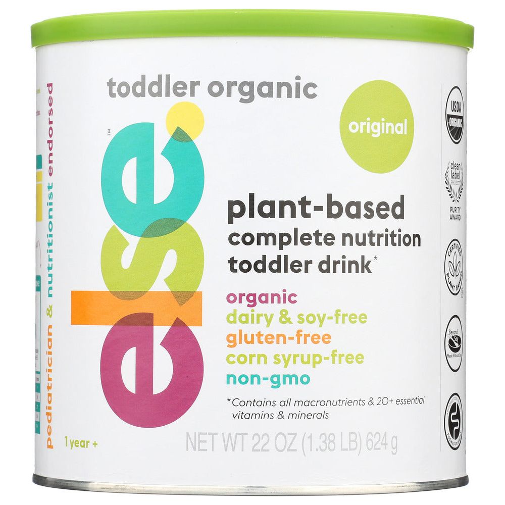 ELSE NUTRITION: Plant Based Complete Nutrition for Toddlers, 22 oz - #tag1# - #tag2#