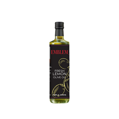EMBLEM: Oil Olive Fresh Lemon, 16.9 oz - #tag1# - #tag2#