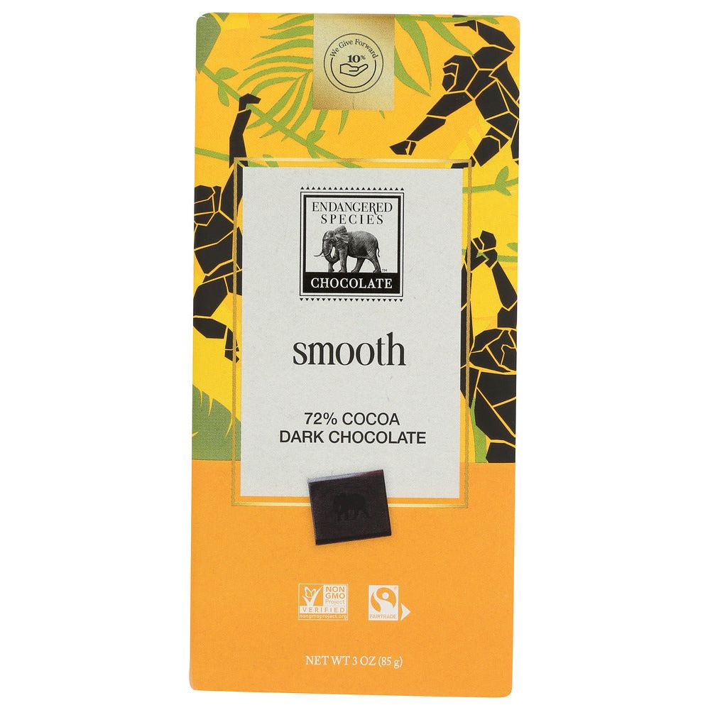 ENDANGERED SPECIES: Natural Dark Chocolate Bar, 3 Oz - #tag1# - #tag2#