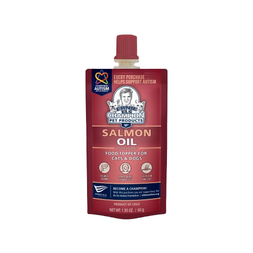 ERNIE ELS: Salmon Oil Dogs and Cats, 2.1 oz - #tag1# - #tag2#