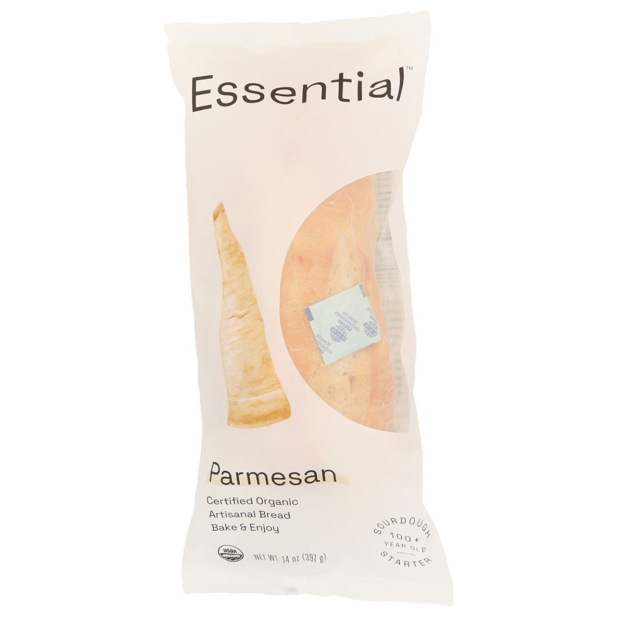 ESSENTIAL: Parmesan Cheese Bread Bake at Home Pouch, 14 oz - #tag1# - #tag2#