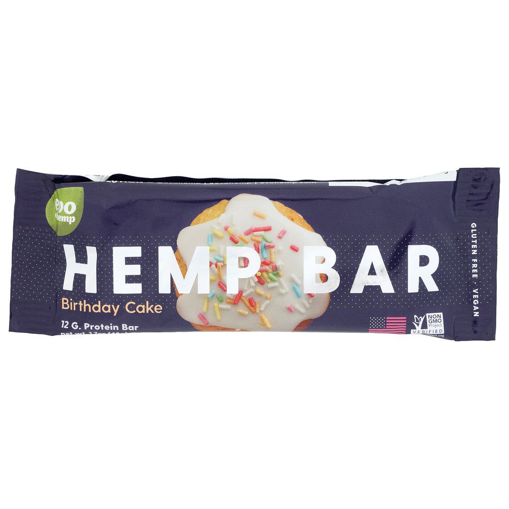 EVO HEMP: Birthday Cake Hemp Bar, 1.7 oz - #tag1# - #tag2#