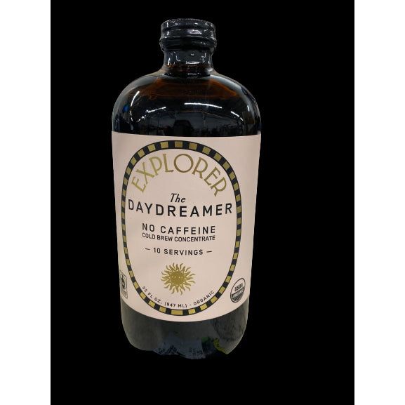 EXPLORER COLD BREW: The Daydreamer 99.9% Caffeine Free Cold Brew Coffee Concentrate, 32 fo - #tag1# - #tag2#