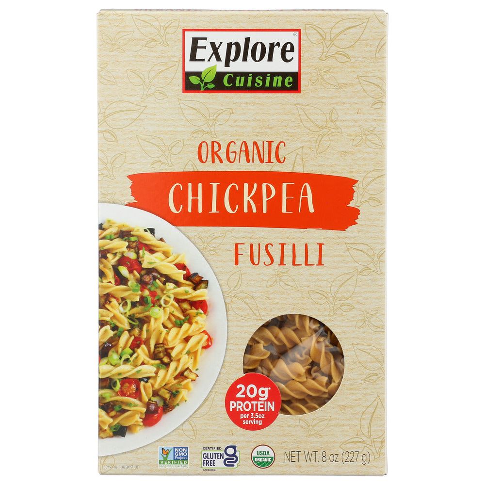 EXPLORE CUISINE: Chickpea Fusilli Pasta, 8 oz - #tag1# - #tag2#